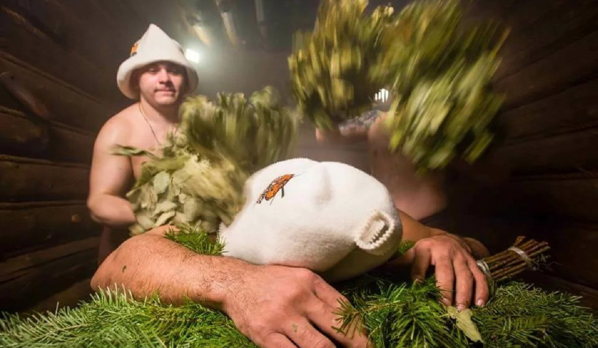 как париться в русской бане как париться в русской бане